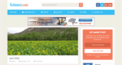 Desktop Screenshot of kohistani.com